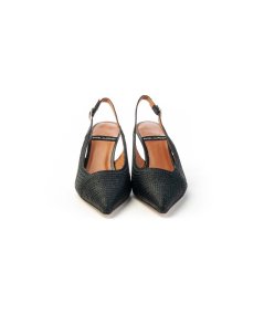 ANGEL ALARCON 25069 EVA SLINGBACK RAFIA