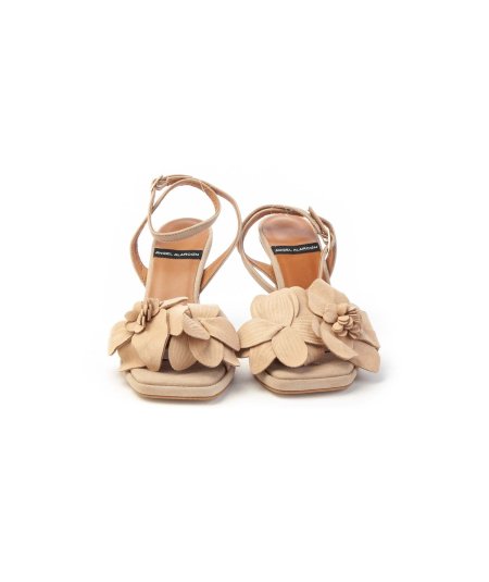 Angel Alarcon Sandalo 25076 Fleur accesorio Fiore Donna