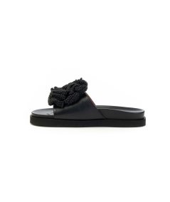 Angel Alarcon Ciabatta 25132 con accessorio Fiore all'uncinetto Donna
