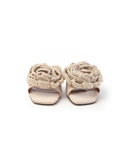 Angel Alarcon Ciabatta 25082 Nathalie Fiore uncinetto Donna