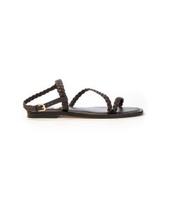 Spazio Corridoni 1 Milano Sandalo 4518 con treccina in pelle Donna