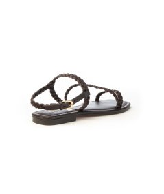 Spazio Corridoni 1 Milano Sandalo 4518 con treccina in pelle Donna