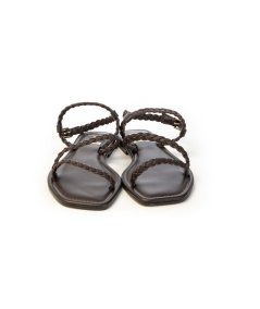 Spazio Corridoni 1 Milano Sandalo 4518 con treccina in pelle Donna