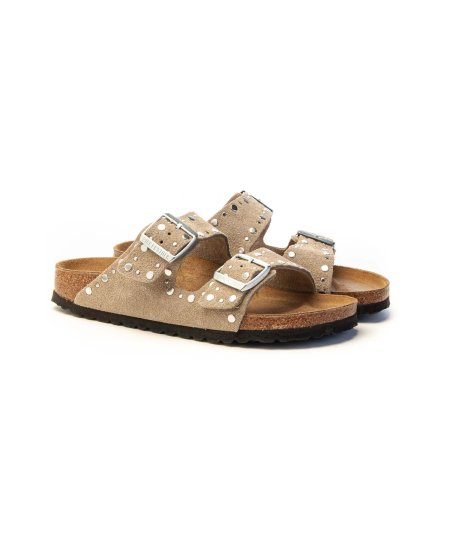 Birkenstock Arizona 1029390 Rivet Suede Birkenstock Sandalo Unisex ARIZONA10293